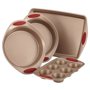 Rachel Ray 4-Piece Nonstick Bakeware Set