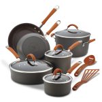 Rachel Ray 12-Piece Cucina Hard Anodized Nonstick Cookware Set