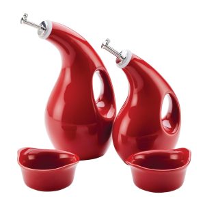 Rachel Ray EVOO Bottle and Ramekin Dipper Set